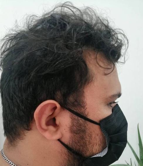 Corte y color para caballero