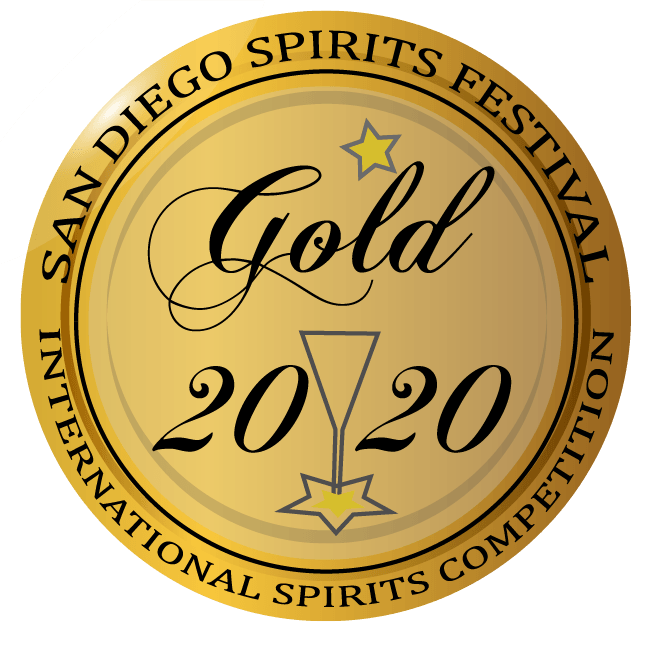 2020 San Diego Spirits Festival Gold Medal