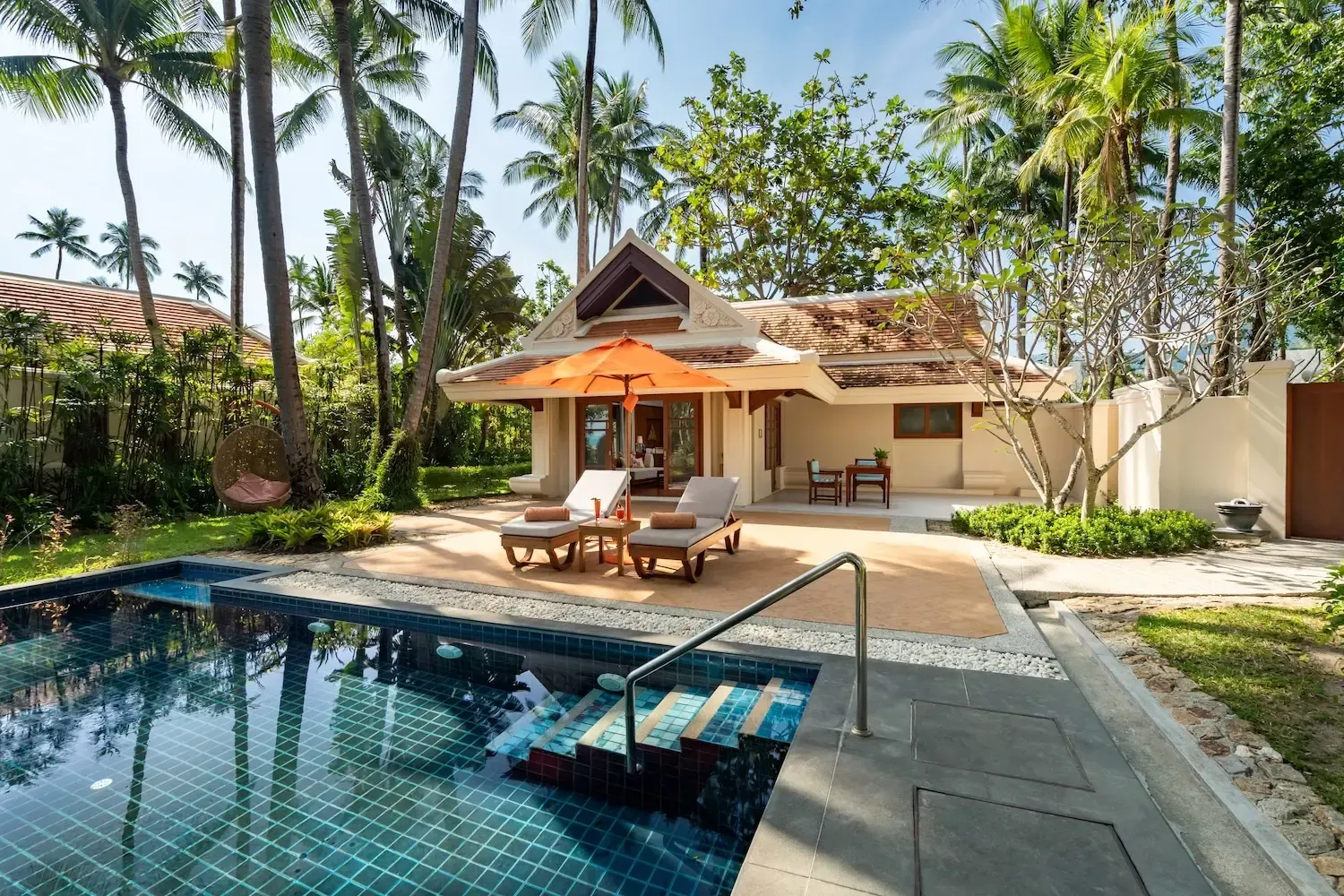 Santiburi Koh Samui luxury beachfront resort on Maenam Beach
