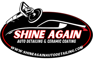 Newnan, Ga Shine Again Auto Detailing & Ceramic Coating logo proudly serving newnan, ga since 2019 family owned & operated