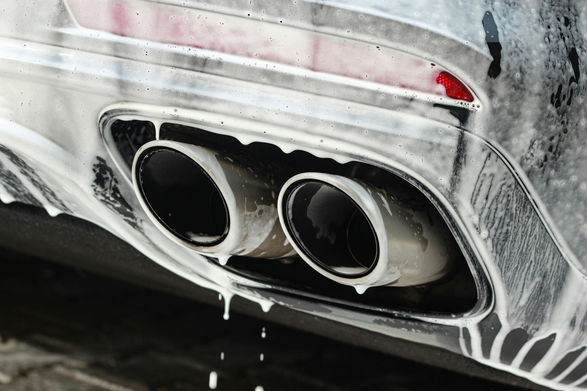 Premium wash and exterior preparation for ceramic coating installation in Newnan, GA