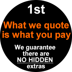 We quote what you pay