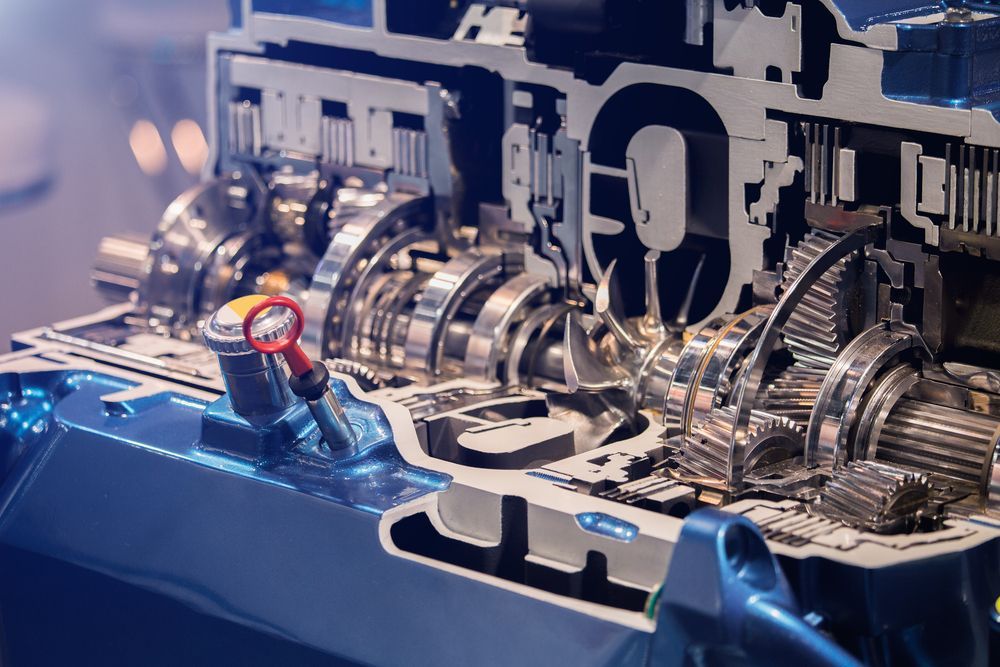 A Cutaway View of a Complex Automotive Transmission — Roberts Automotive & Industrial in Brighton, TAS