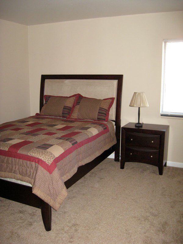 mansard house bedroom