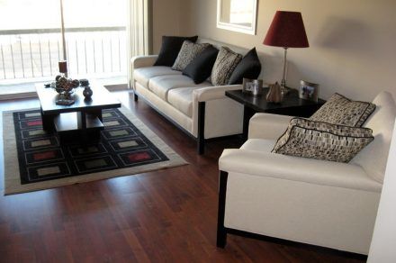mansard house living room