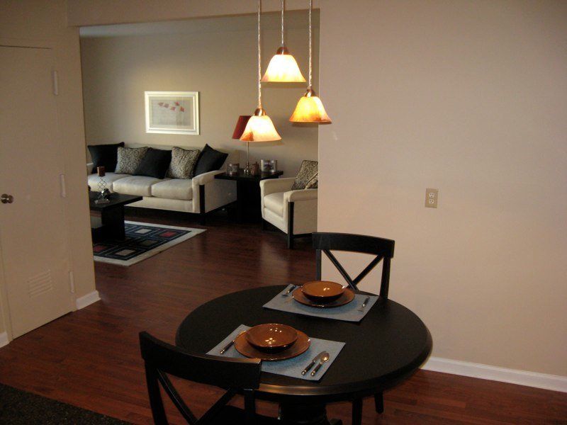 mansard house dining room