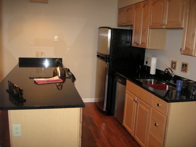 mansard house kitchen