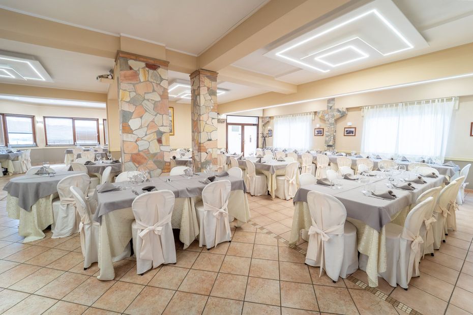 Interno della sala de Il Castelletto