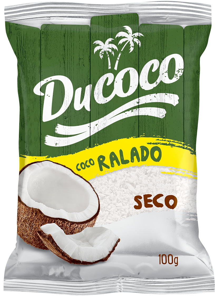 Embalagem coco ralado seco