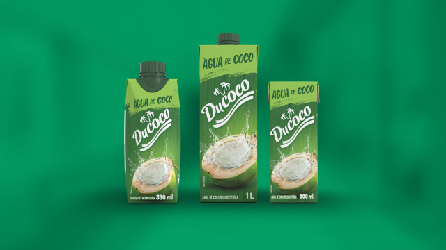 Embalagens Água de coco