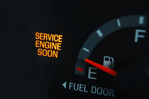 Dashboard with illuminated