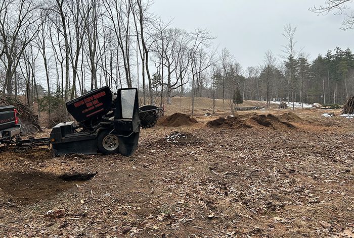 Stump Grinding Services — Tree Stump Grinding in Lunenburg, MA Stump Grinding Services — Tree Stump Grinding in Lunenburg, MA