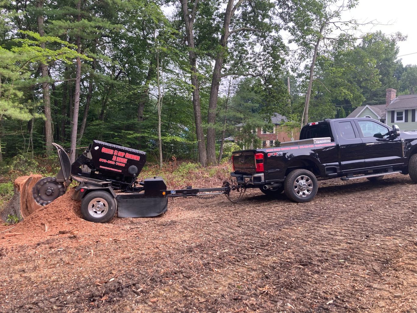 Process of Stump Removal | Lunenburg, MA | Curtis Stump Grinding Service