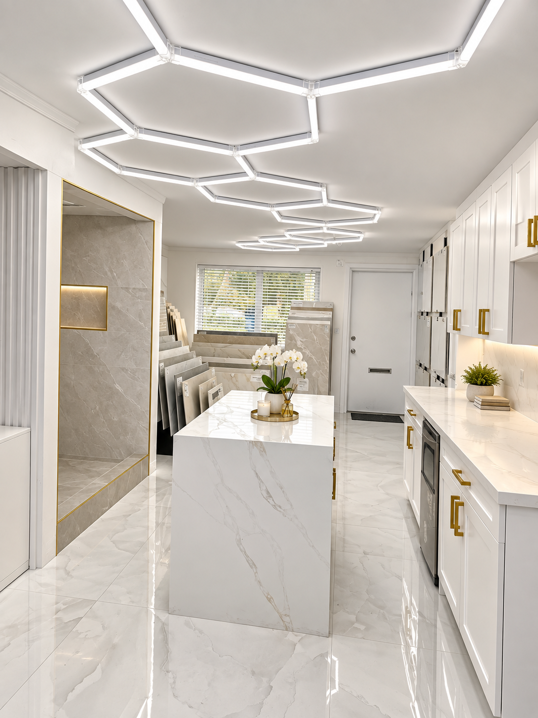 Remodeling design consultation area at Step Up Home Improvements Fort Lauderdale