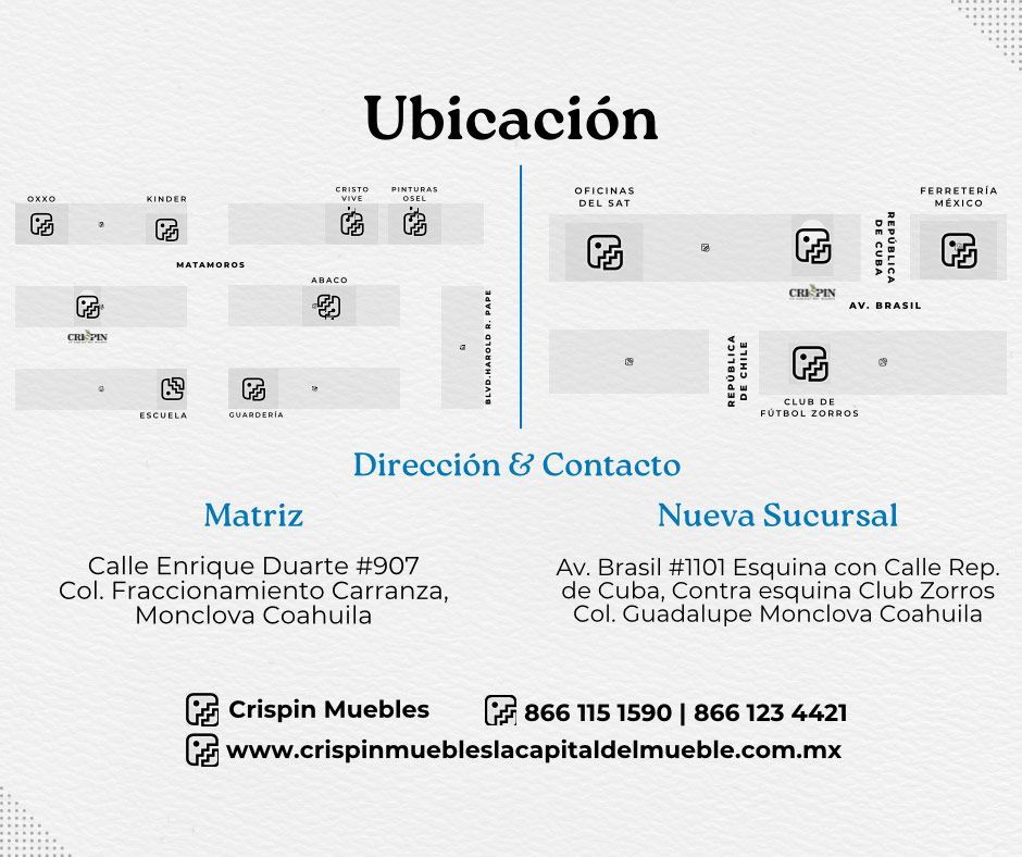 CRISPIN MUEBLESCRISPIN MUEBLES