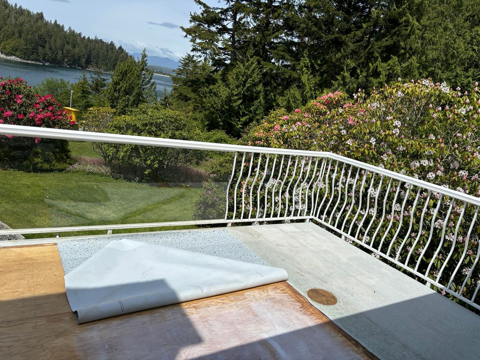 Deck cleaning