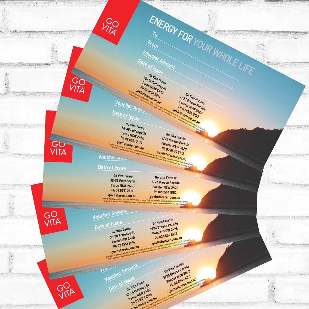 Gift Vouchers — Health Food Store in Taree, NSW