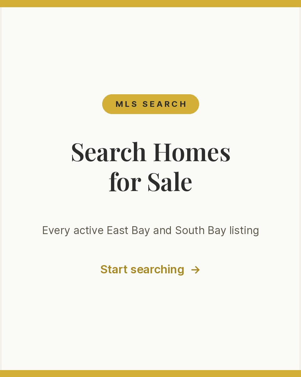 Search every East Bay and South Bay home for sale on the HarvRealtor.com MLS map search