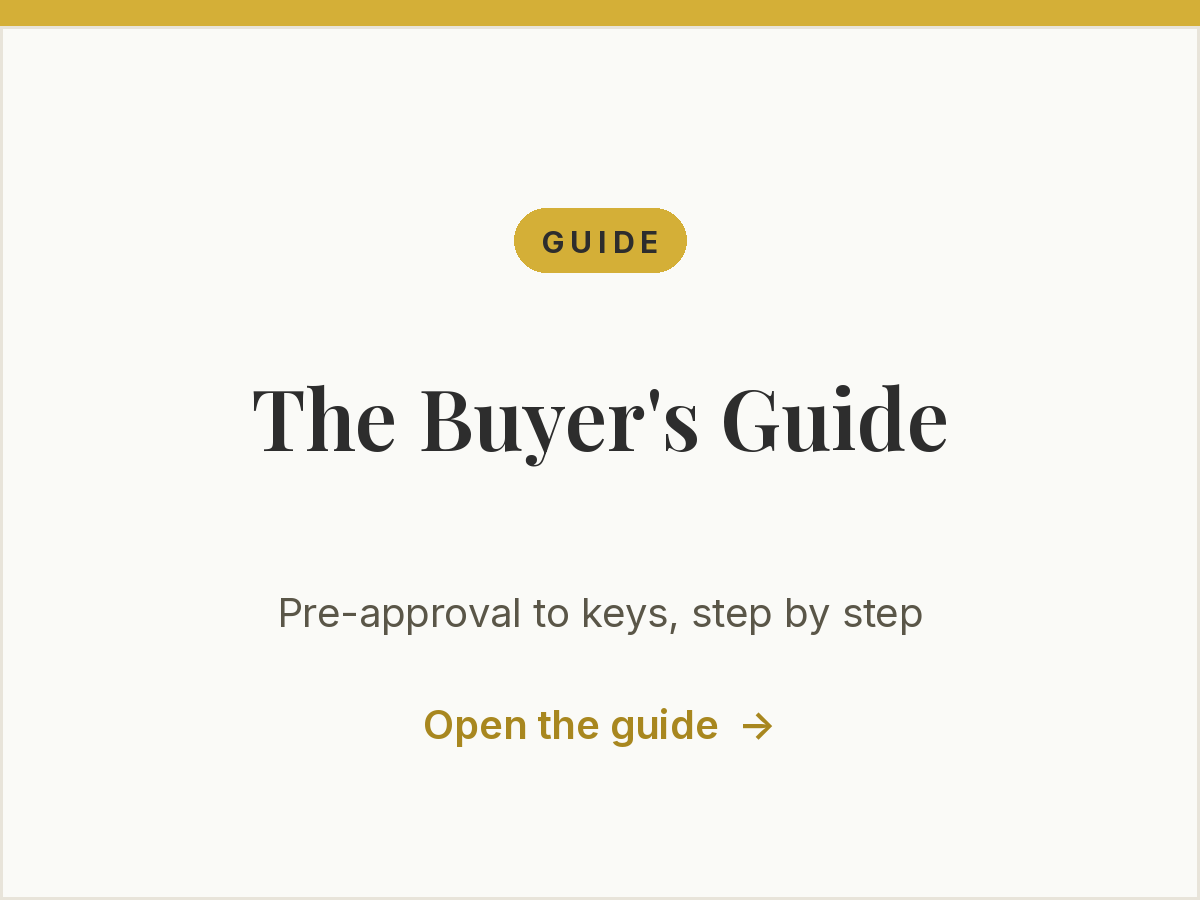 The complete Bay Area home buyer's guide from Harv Balu, REALTOR