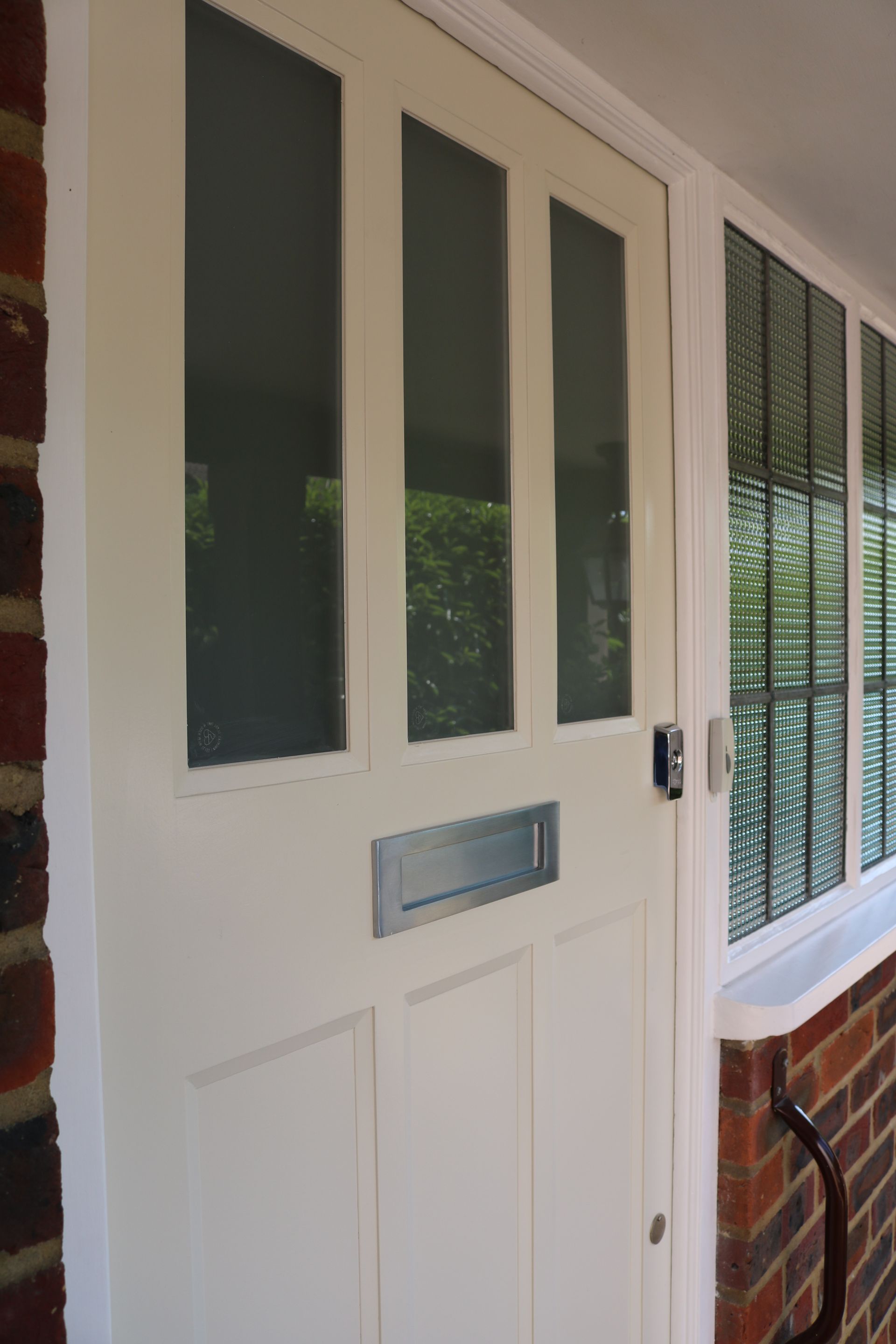 Fabricated in Accoya Timber with Satin Obscure Glazing and ERA High  Security Locking