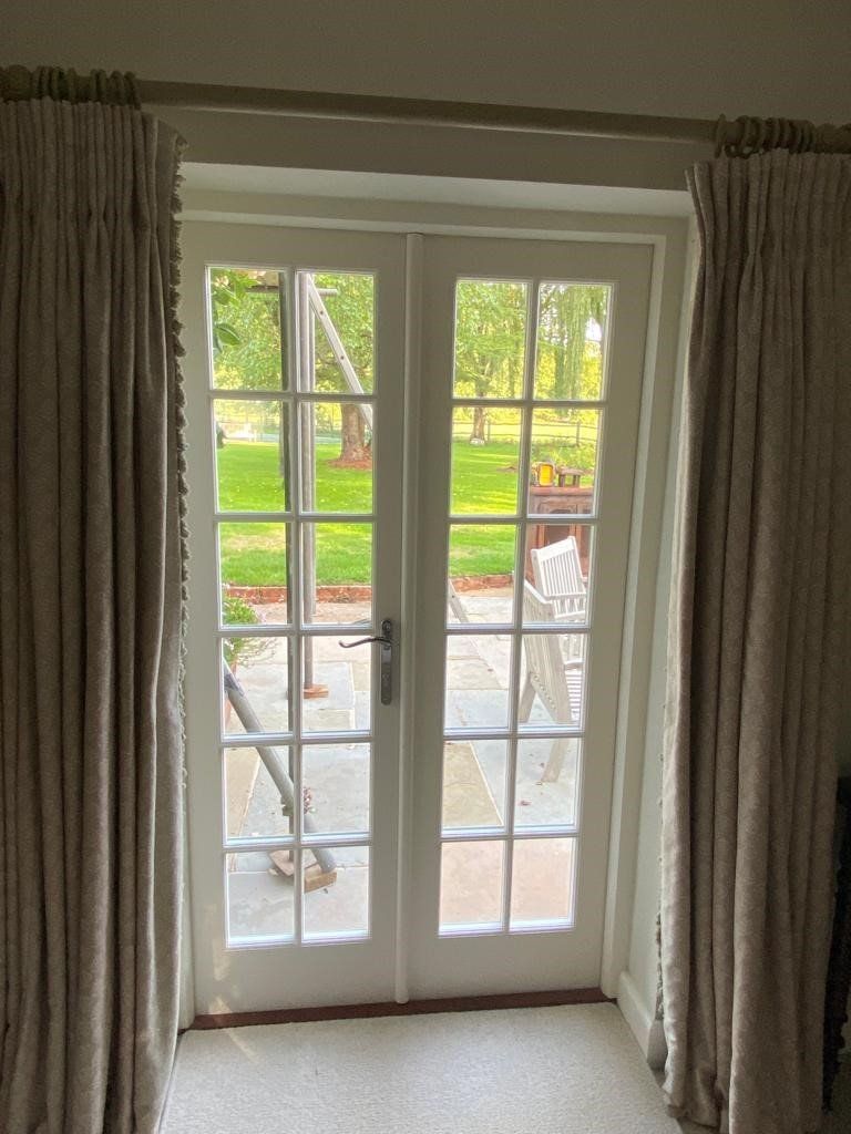 Accoya French Door Set with Single Handle Multipoint Locking System
