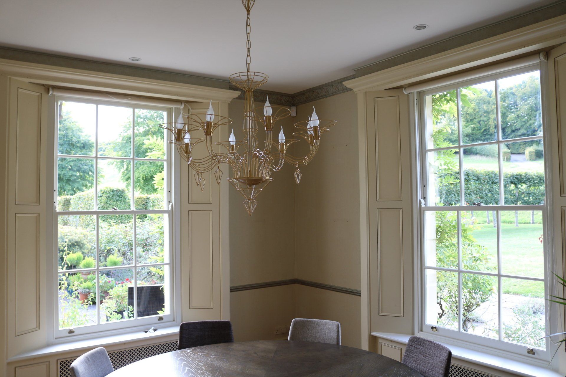 Manufactured in Accoya Timber these Sash Windows are Installed into the Original Framework