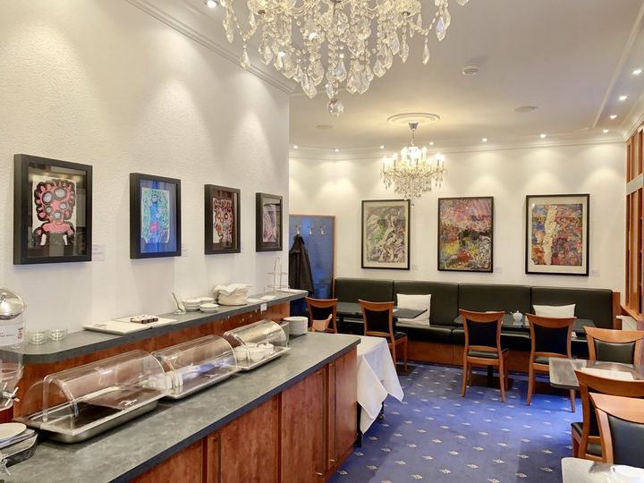 Max Weinberg Gallery Hotel West Frankfurt Frühstückszimmer