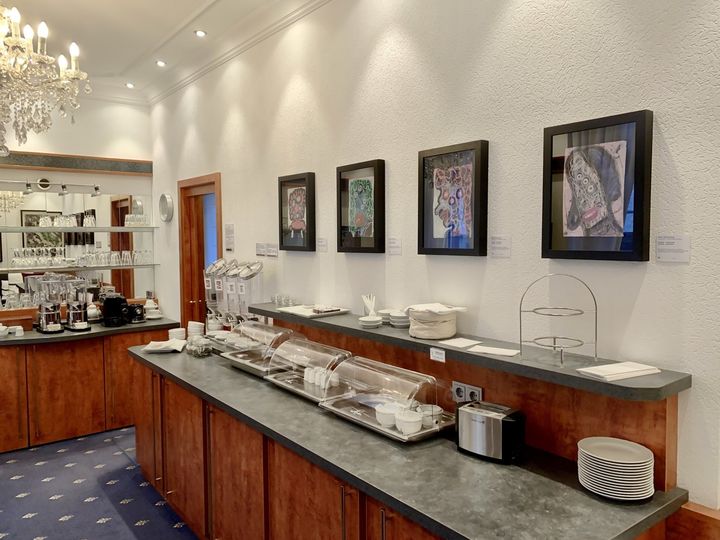 Max Weinberg Gallery Hotel West Frankfurt Frühstückszimmer