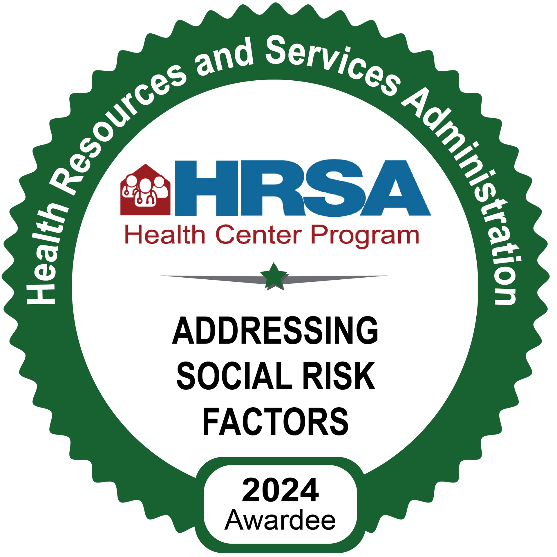 HRSA addressing social risk factors 2024 awardee