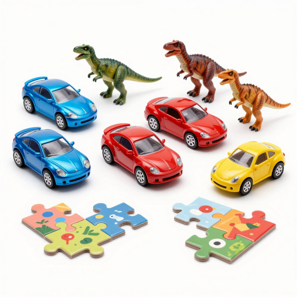Juguetes infantiles variados