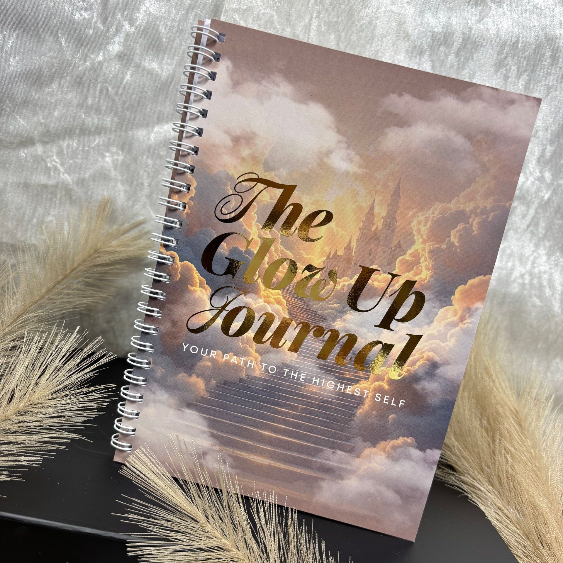 The Glow Up Journal: Your path to the highest self – A5 Rolling Monthly Planner (64 Pages for a Year)