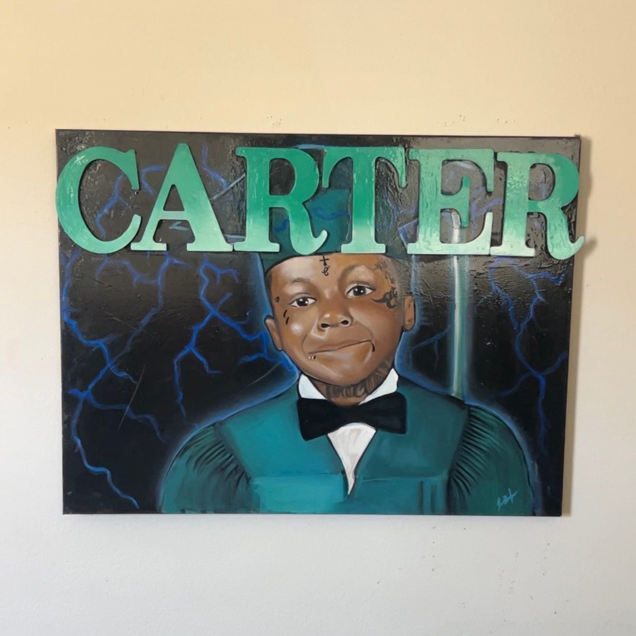 Original Carter Lil Wayne Painting