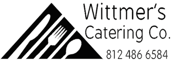 A black and white logo for wittner 's catering co.