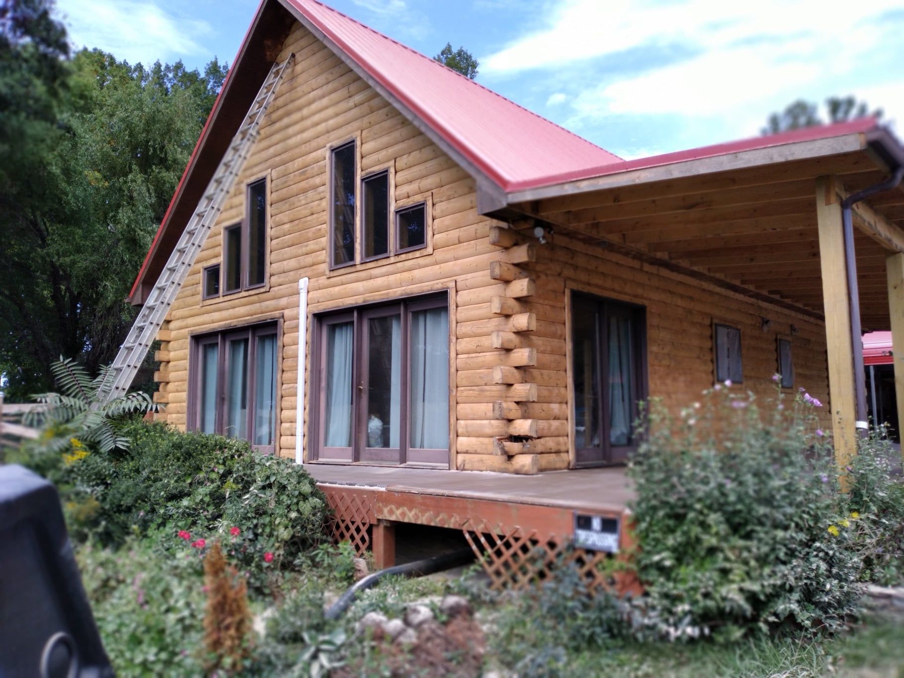 Log Home Sandblasting Orange VA, Fairfax VA, Richmond VA