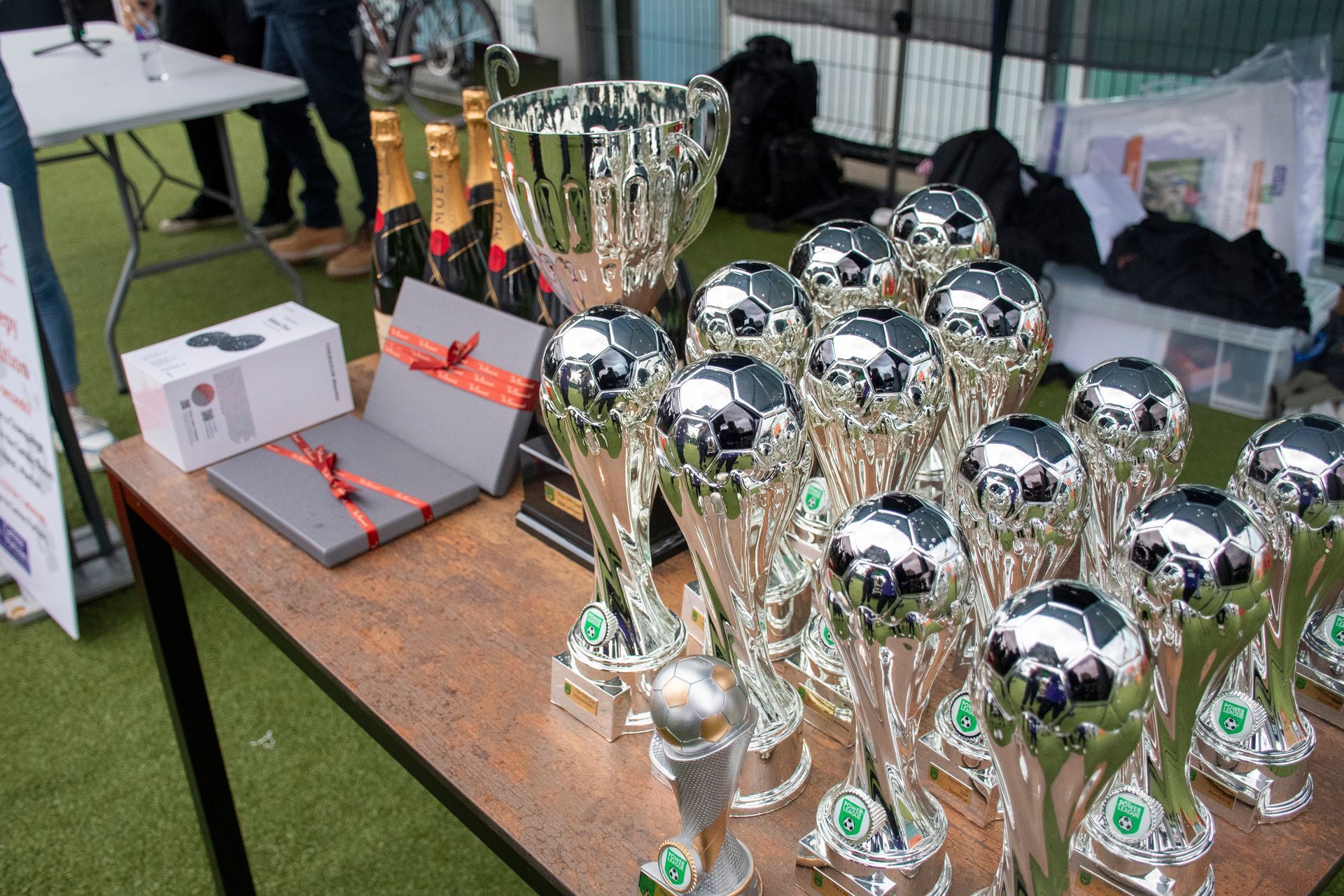 CPR Cup charity football trophies