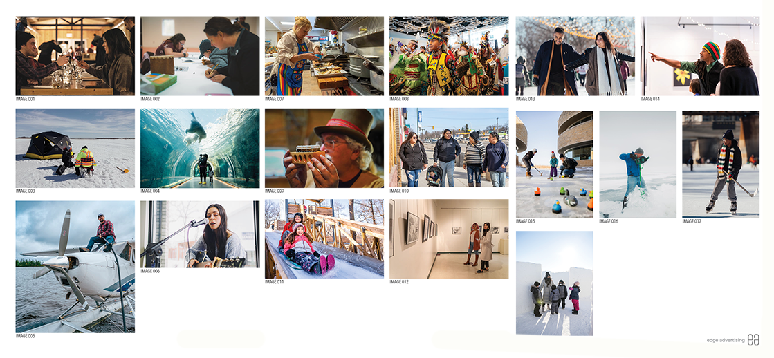 Collection of photos featuring diverse activities in various settings.
