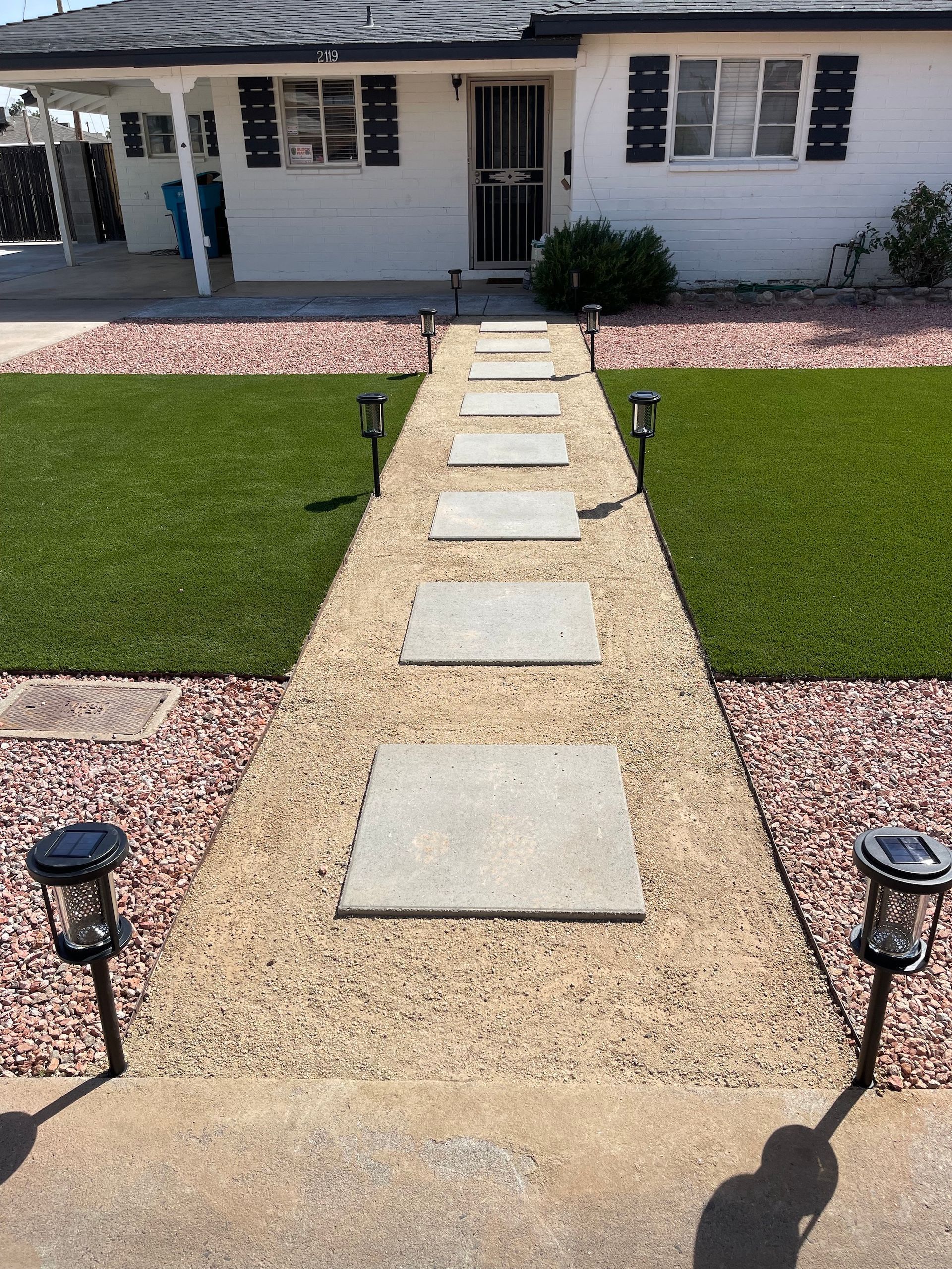 Walkway installation