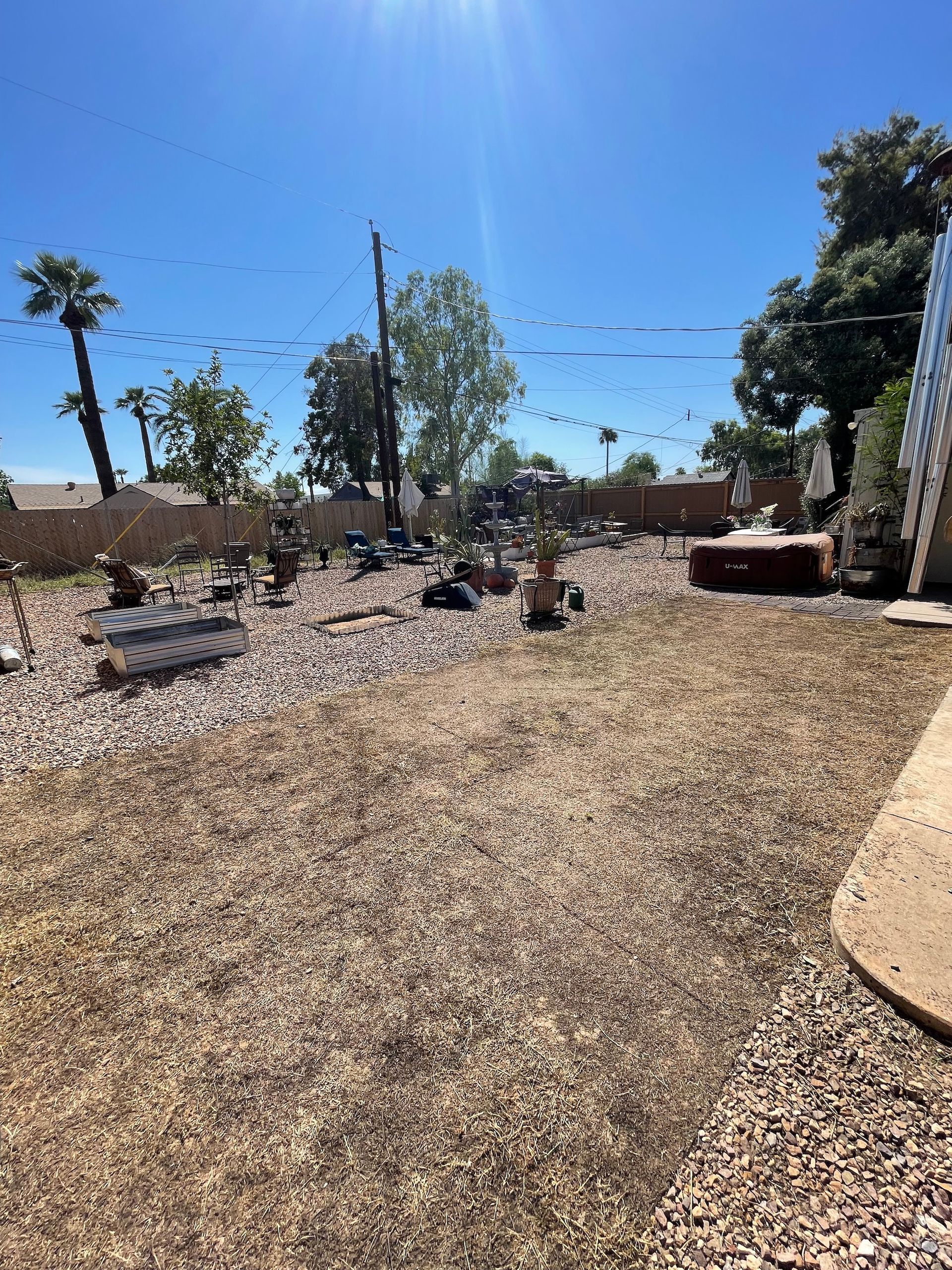 Yard Clean Up After