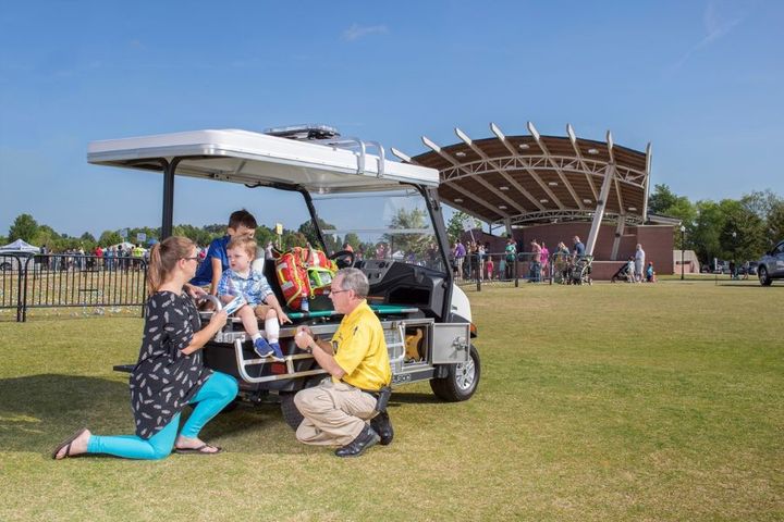 Club Car Carryall Ambulanza