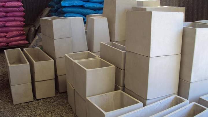 Maceta y canteros