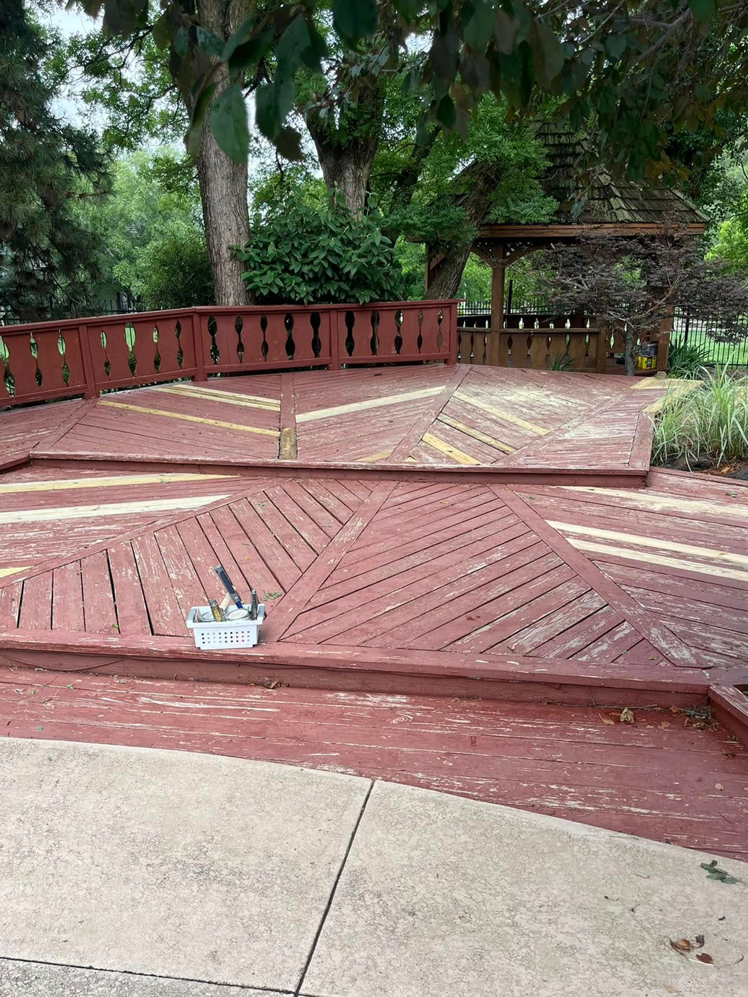 Deck Before