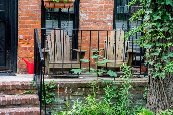 Brick Porch