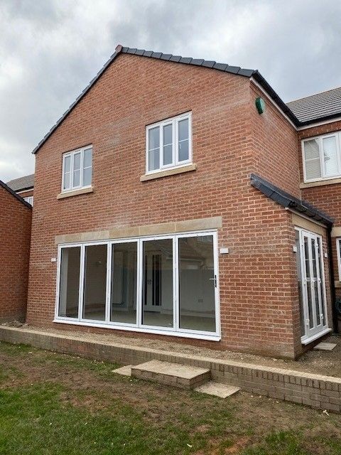 Two-storey extension in North Tyneside