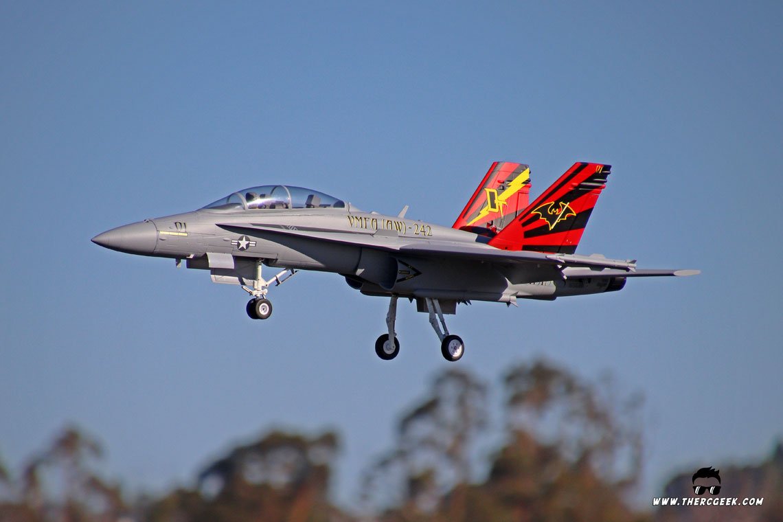 Eflite F18 80mm EDF Assembly & Flight Review