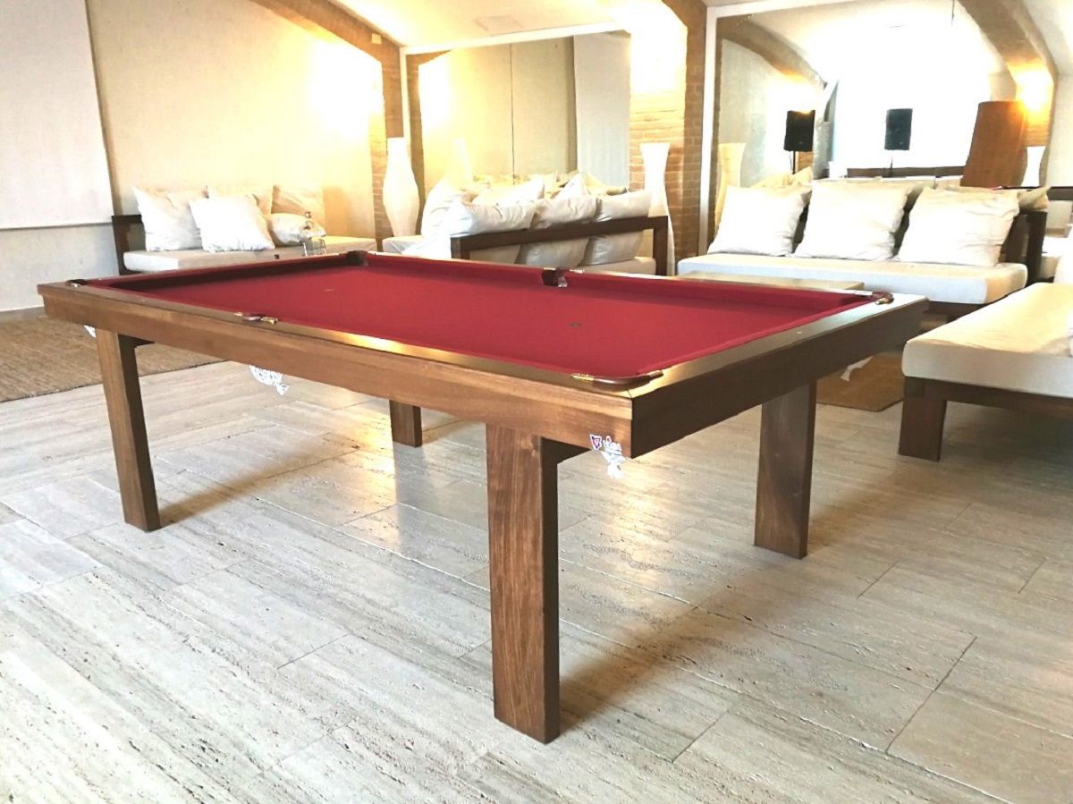 Biliardo linea MDF BASIC NOCE SCURO. VI.GA. biliardi Siena