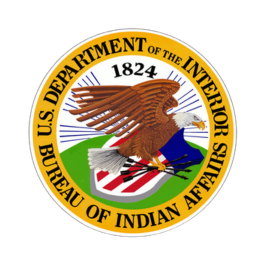 U.S. Department of the Interior Bureau of Indian Affairs logo