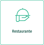 Ícono de campana de servicio que representa el restaurante de Termales El Otoño, hotel con gastronomía en Manizales