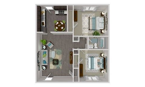 2x1 floorplan
