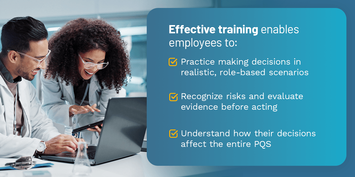 From Training Gaps to Demonstrated Competency