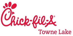 Chick-fil-A Towne Lake logo in red